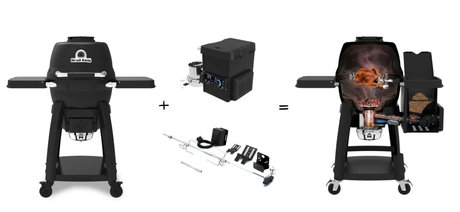 moduł pelletowy iQue keg kamado